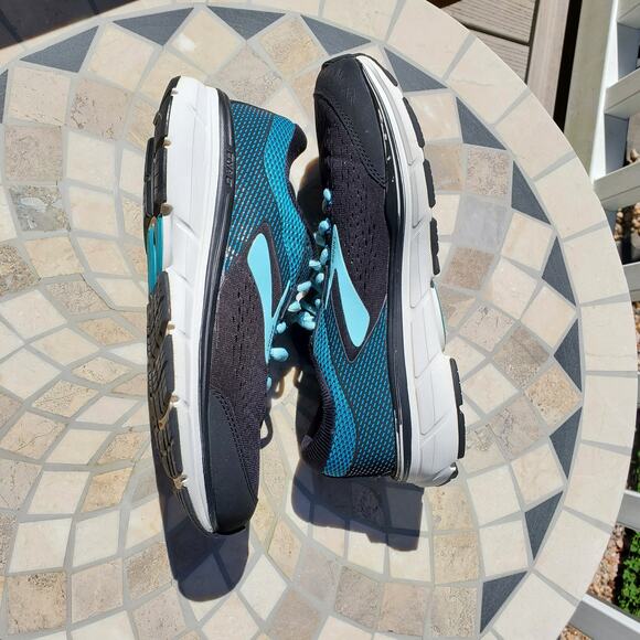 Brooks Dyad 8 Women’s Running Shoes – Black/Teal – Size 8.5 B - Picture 4 of 7